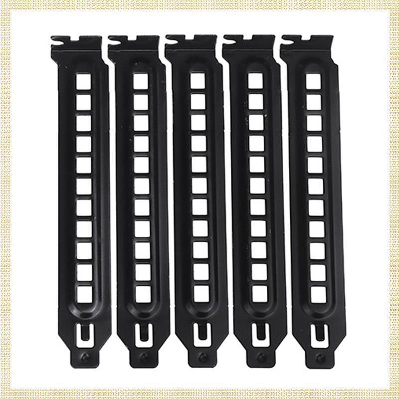 [1ejafnkblh.ph] 5 ชิ้น PCI Slot Cover กรองฝุ่น Blanking Board พัดลมระบายความร้อนกรองฝุ่นระบายอากาศสํ