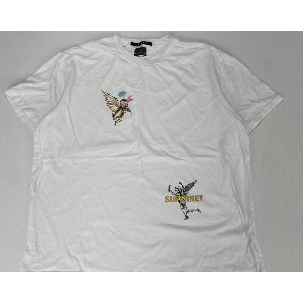 เสื้อยืดแขนสั้น KSUBI สำหรับทุกเพศ ทำจากผ้าฝ้าย 100%