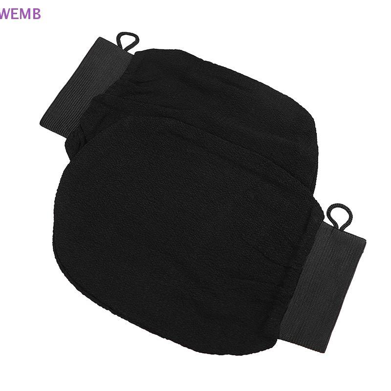 WEMB Moroccan Hammam Scrub Mitt, ถุงมือปอกเปลือกเมจิก, ถุงมือขัดผิวใหม่