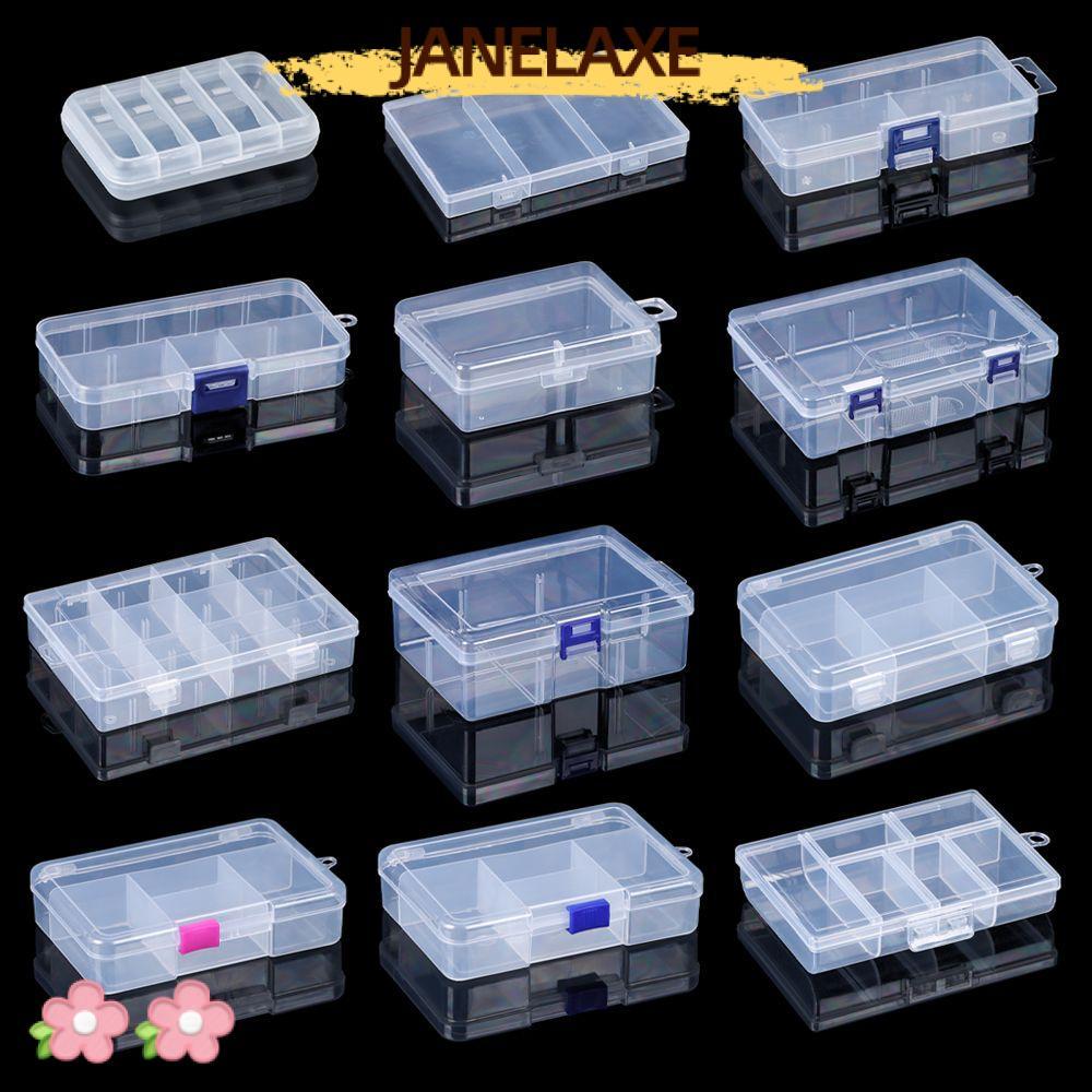 JANELAXE932JN กล่องเก็บพลาสติกขนาดเล็ก Home Organization Pill Storage Supply