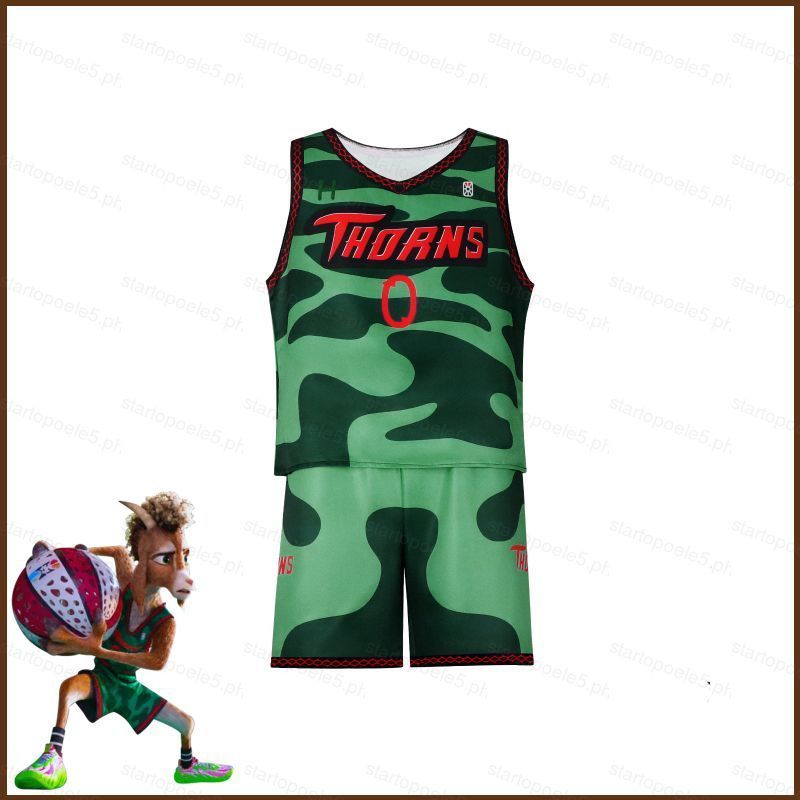 คอสเพลย์ชุดบาสเกตบอลสำหรับฮาโลวีน ST5-TS5