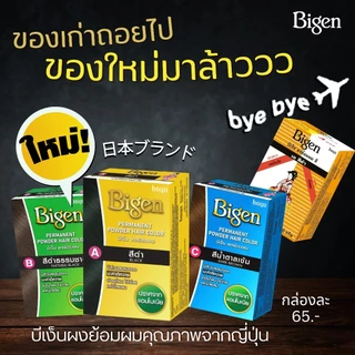 ผงย้อมผม บีเง็น 8 สี ขนาด 6 กรัม Bigen Hair coloring 6 g.