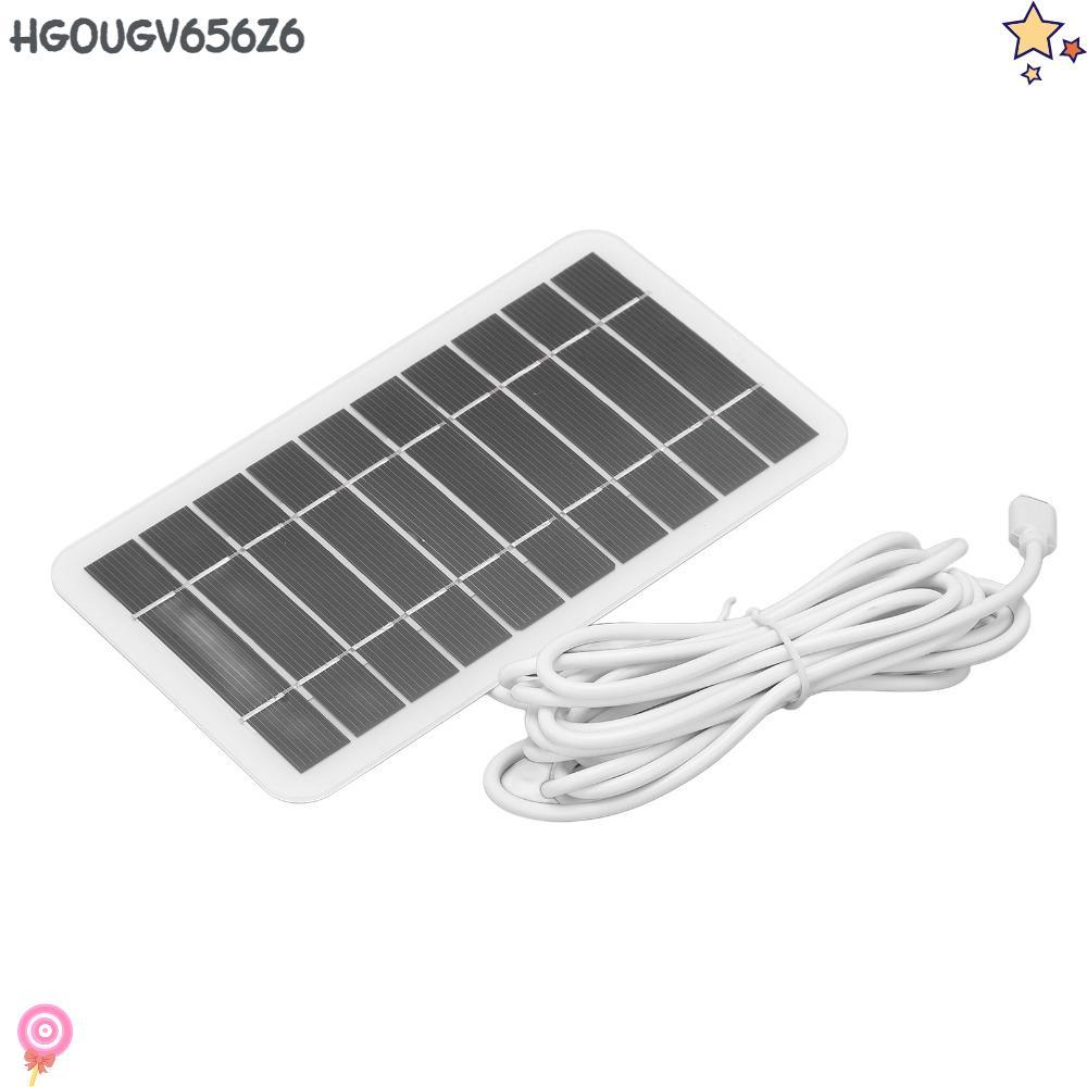 HGOUGV656Z6 เครื่องชาร์จแผง, เครื่องชาร์จ USB แบบพกพา 2W 5V, ชุดแผง Polysilicon ทนทานชาร์จโทรศัพท์มื