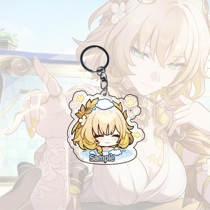 Gantungan kunci Honkai Star Rail Aglaea พวงกุญแจทั้งหมด - ganci - นําเข้า - HSR - Aglaea 01, Gantung