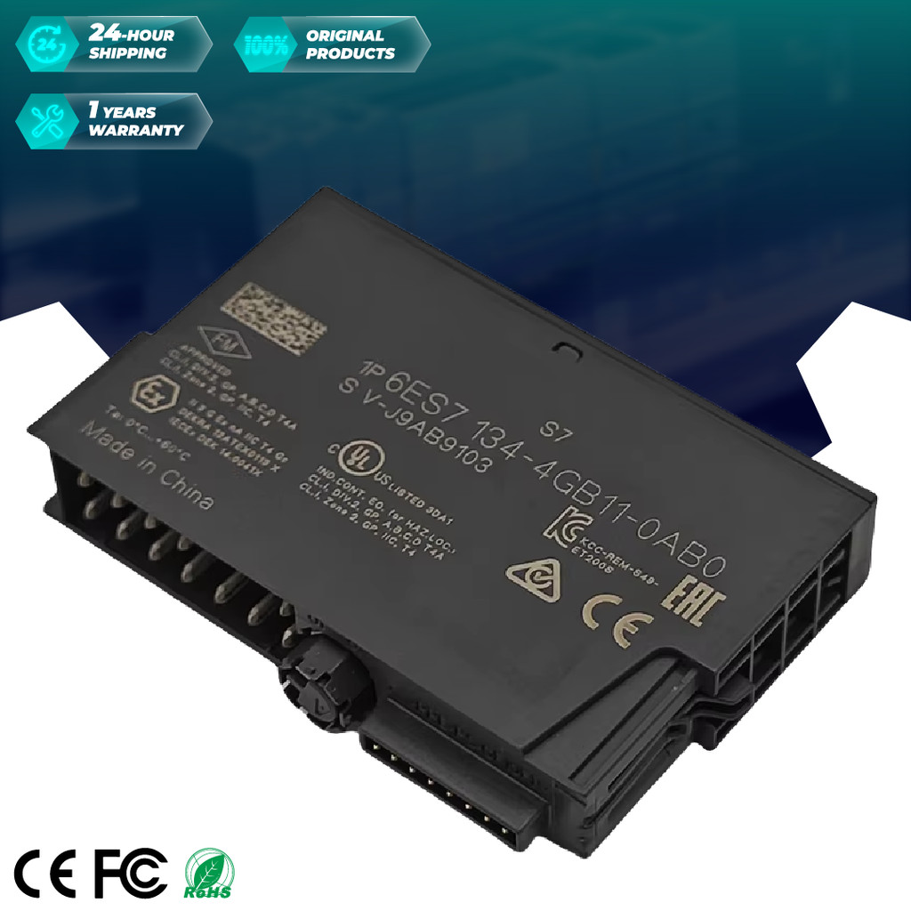 ร้อน Siemens ยี่ห้อใหม่ HOT PLC Controller SIMATIC ET 200S DP Analog Input โมดูลอิเล็กทรอนิกส์ 6ES71