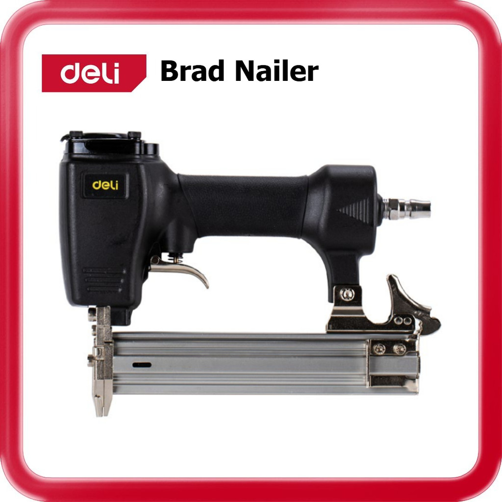 [ DELI ] (DL-QDQ-F30) Brad Nailer 10-30mm 0.4-0.7MPa Pneumatic Air Nailer