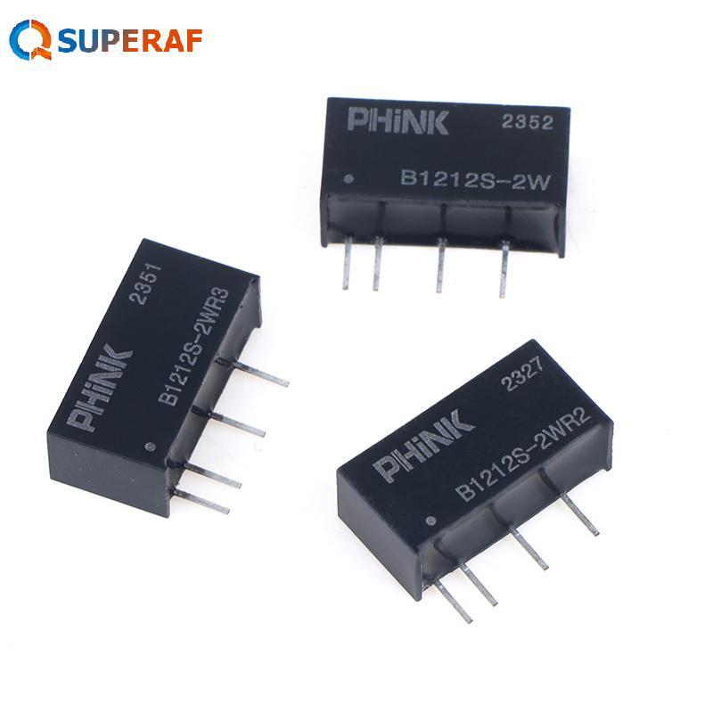 SUPERAF B1212S-2W B1212S-2WR2/R3 12V To 12V DC-DC Isolated Power Module Short Circuit Protection อุป