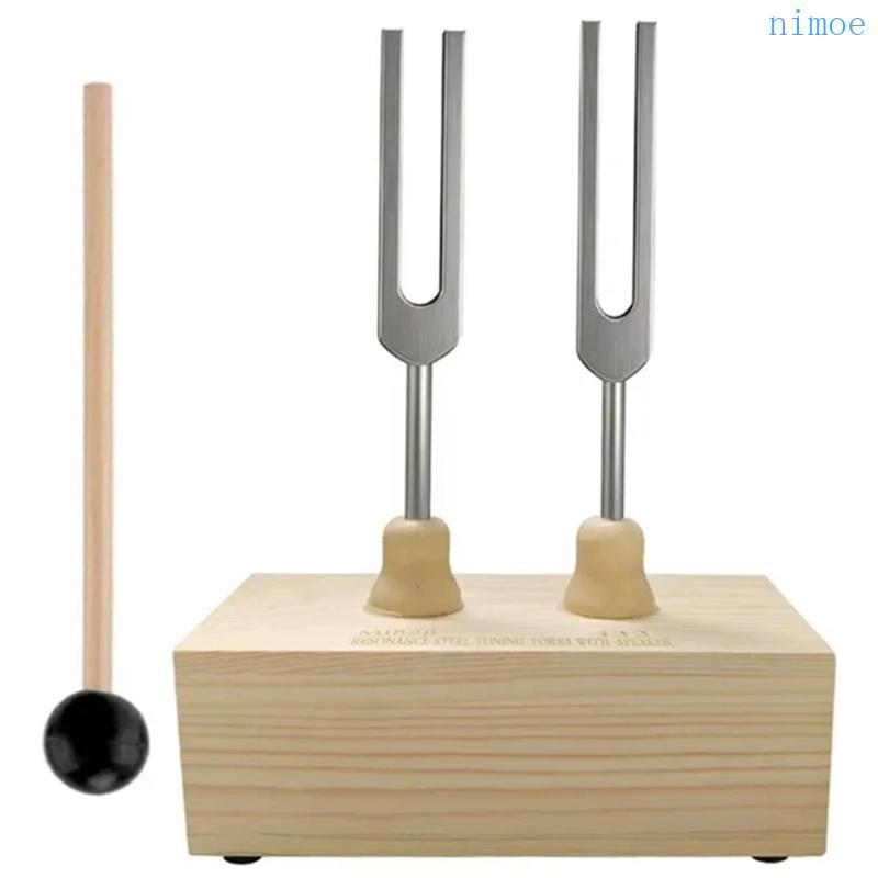 Nio 432Hz 528Hz Vibration Forks เปลี่ยน Resonance กล่องเครื่องมือเสียง