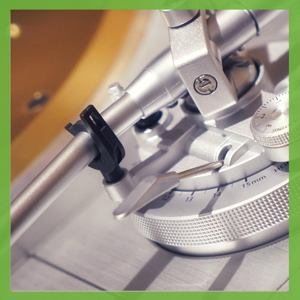 [aigoni.th] LP Vinyl Phonograph Tone Arm Base Tonearm Rest เพื่อป้องกัน Tonearm จาก Moving Turntable