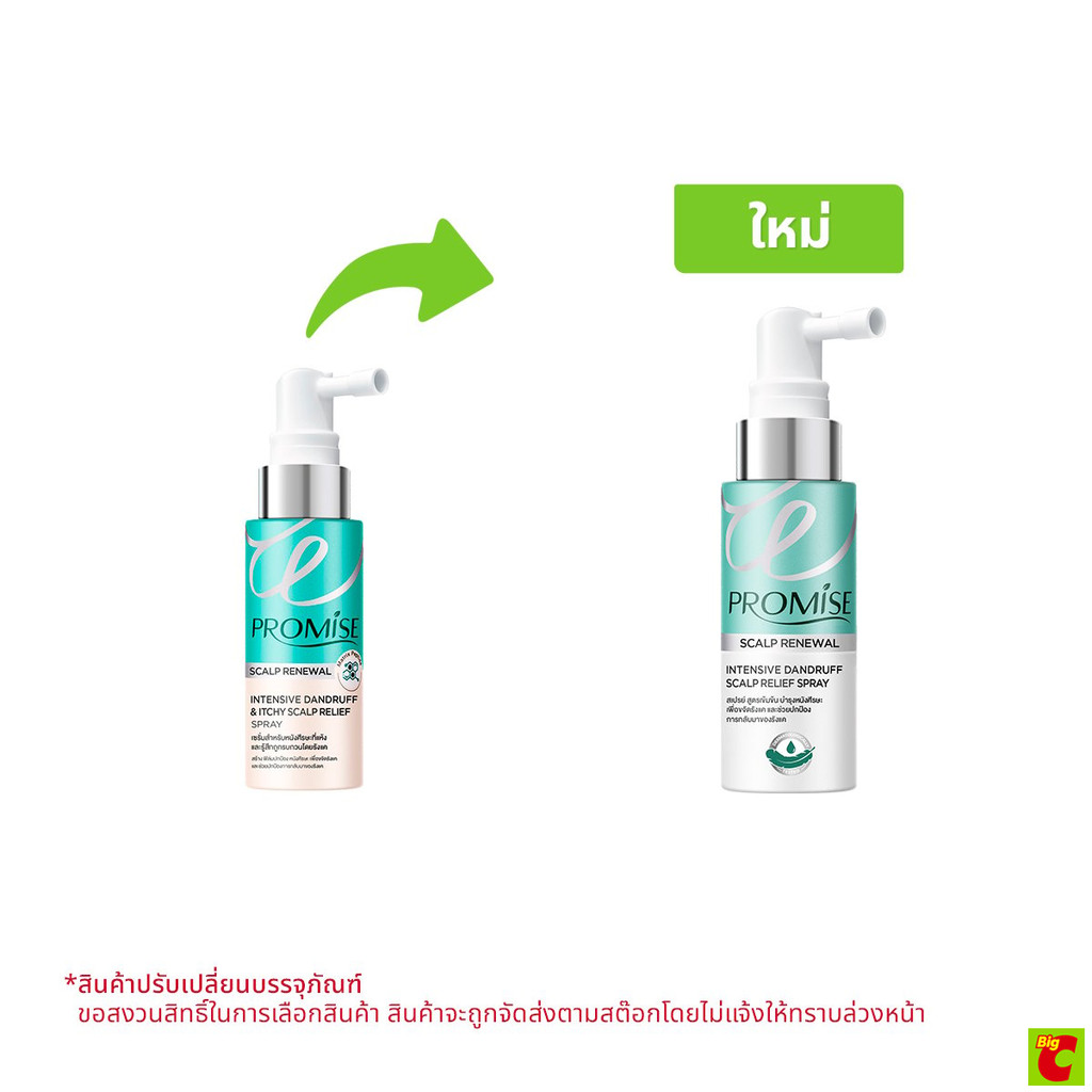 พรอมิส อินเทนซิฟ แดนดรัฟ แอนด์ อิทชี สกาล์ป รีลีฟ สเปรย์ 100 มล.