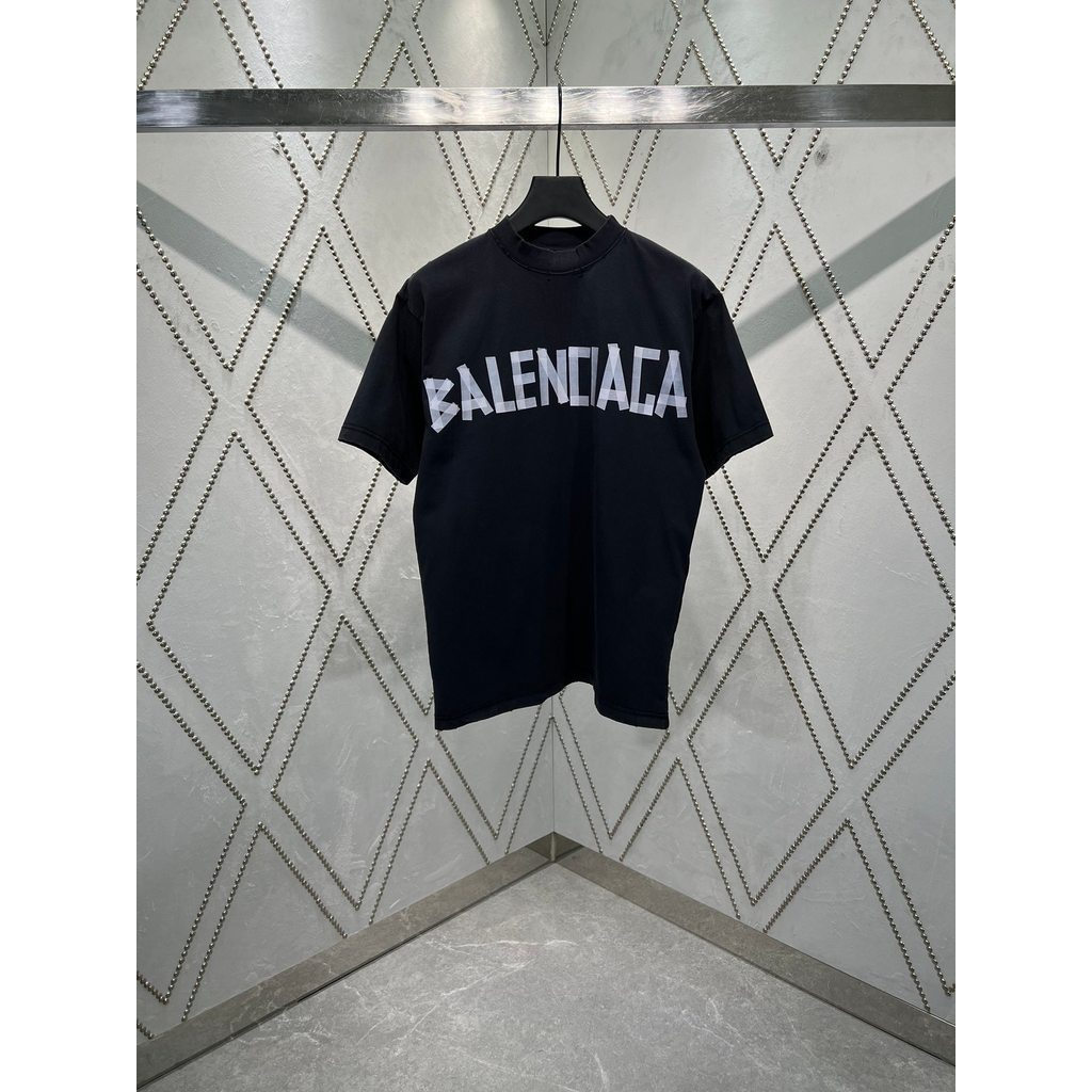 BALE & NICIA @ GA2026 ขนาดใหญ่ 6XL Star เสื้อยืดคอกลมแขนสั้นสไตล์คู่ผู้ชายการออกแบบความรู้สึกรอบคอ S