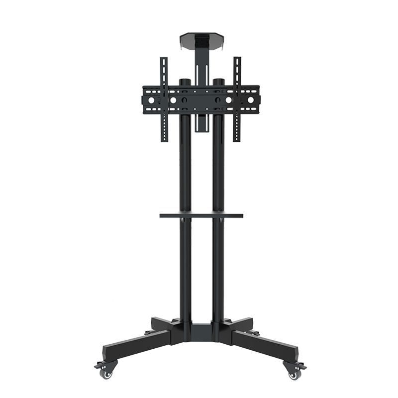 ขาตั้งโทรทัศน์ตั้งพื้นล้อลาก ใช้ได้จอ 32-65 นิ้ว เคลื่อนที่ได้ อเนกประสงค์ ทนทาน