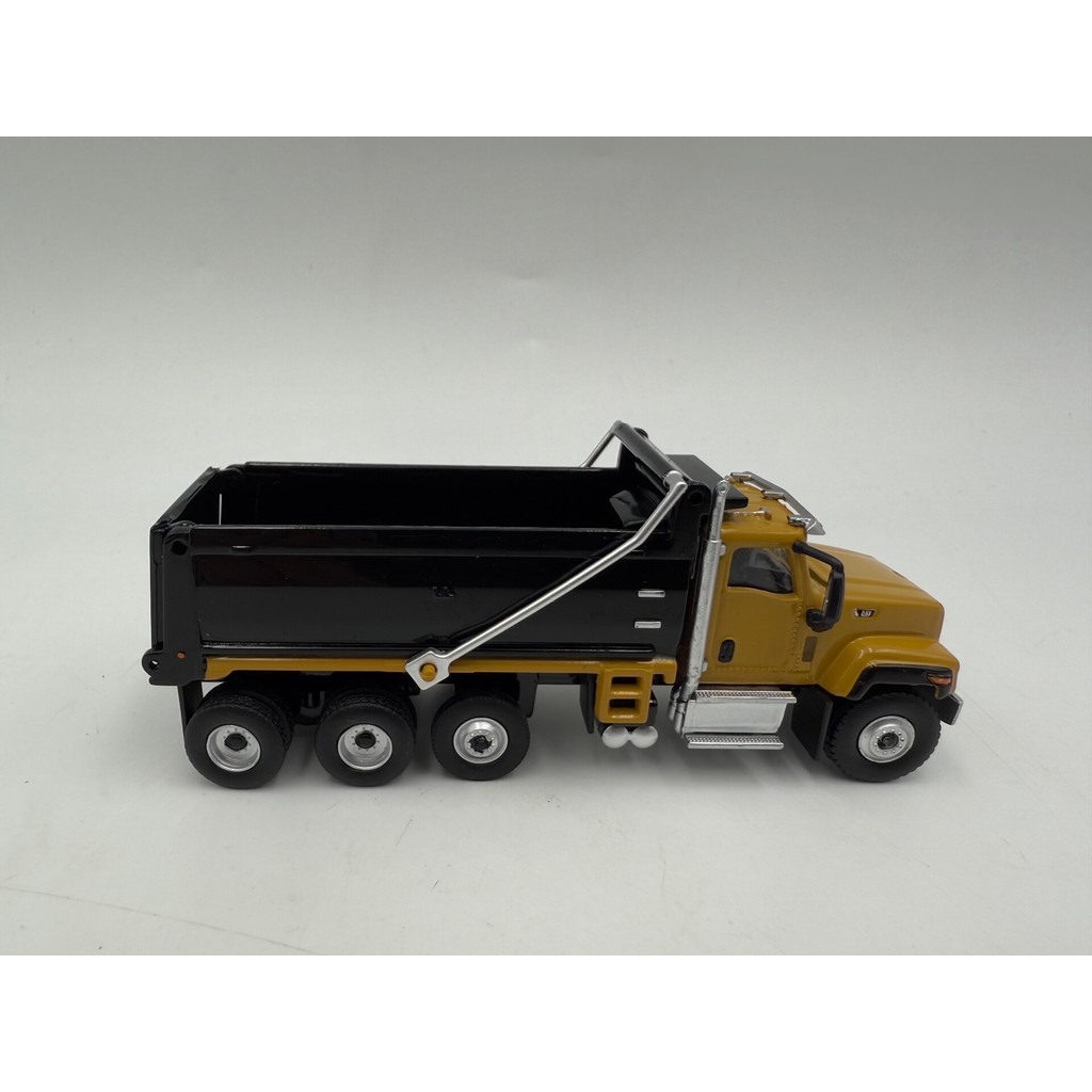 DM 8514 1: 87 CAT CT681 DUMP TRUCK Carter DUMP TRUCK Alloy DUMP TRUCK รุ่นไม่มีกล่องเหล็กลดราคา
