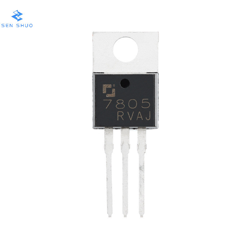 100% ของแท้ CJ7805 TO-220 5V 1.5A LDO Three-End Positive Voltage Regulator Integrated IC Chip