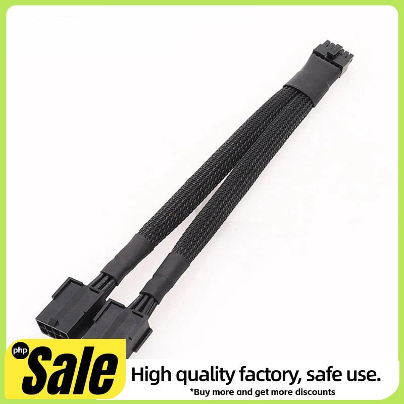 การ์ด 12VHPWR PCIe 5.0 12 Pin to Dual GPU PCIE 8-Pin สําหรับ RTX30 Series 3070 3080 RTX3090 การ์ดวิด