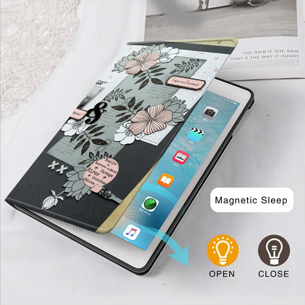 สําหรับกรณี iPad iPad 8th 9th 10th 11th mini6 7 iPad Pro 1 2 3 4 5 6-12.9in ป้องกันการล่มสลาย iPad 4