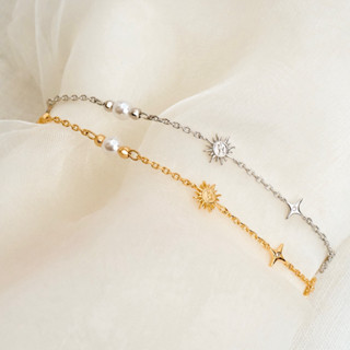 YVIS Ray Brass Bracelet - Solace Collection