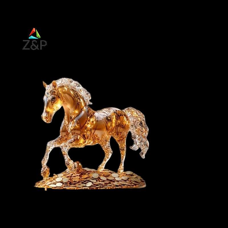 [Z&P-t] Horses 2D Flat Acrylic Stand Table Decoration,Home,Off,room,Studio,Desktop Ornament Sign Kit