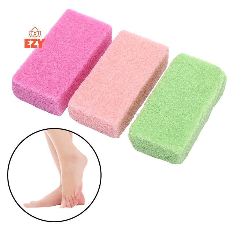 EZY หินภูเขาไฟฟองน้ํา Exfoliate Foot Care ลบ Hard Dead Skin Feet Rasp ใหม่