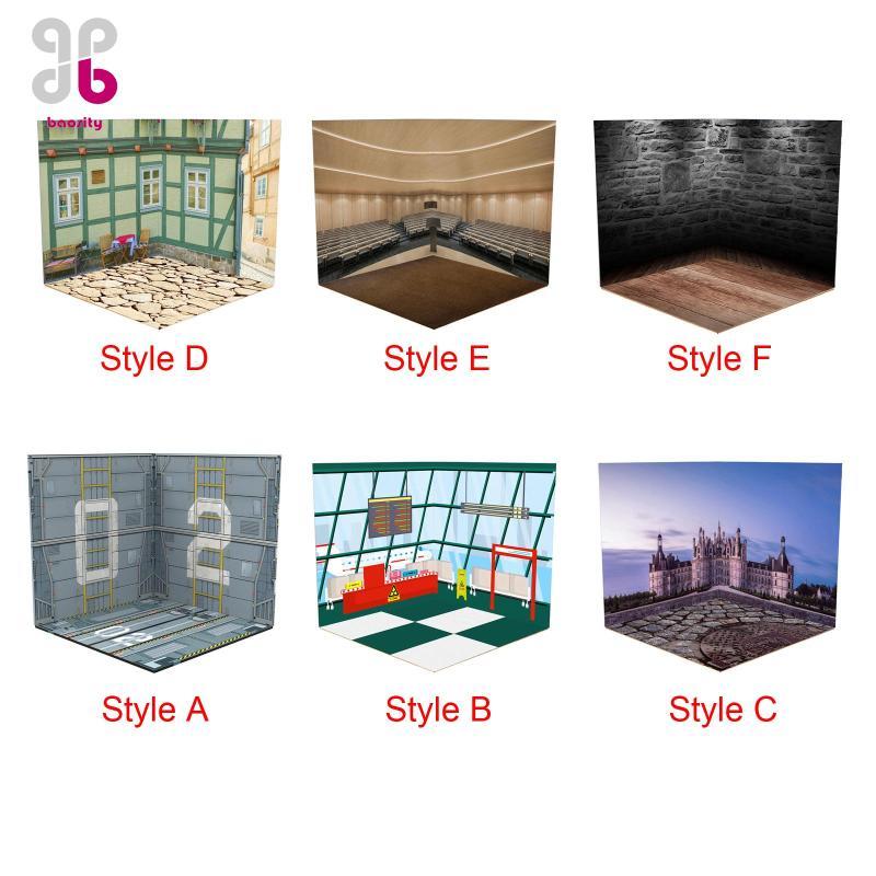 [Baosity] 1/12 Scale พื้นหลังจอแสดงผล Diorama Collection สําหรับตัวเลขการกระทําของเล่นฉากยานพาหนะ