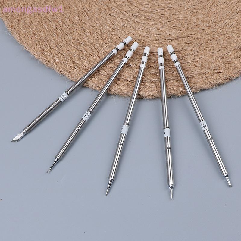 Amongassdfw1 T12 BC2/J02/JL02/KR/ILS หัวแร้งเคล็ดลับสําหรับบัดกรี Rework Station ใหม่