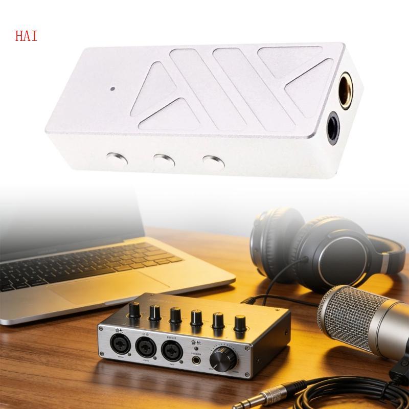 HAI ปรับปรุงคุณภาพเพลง ES9039Q2M Type C เครื่องขยายเสียงแบบพกพา Mini Decoding สําหรับผู้ที่ชื่นชอบเพ