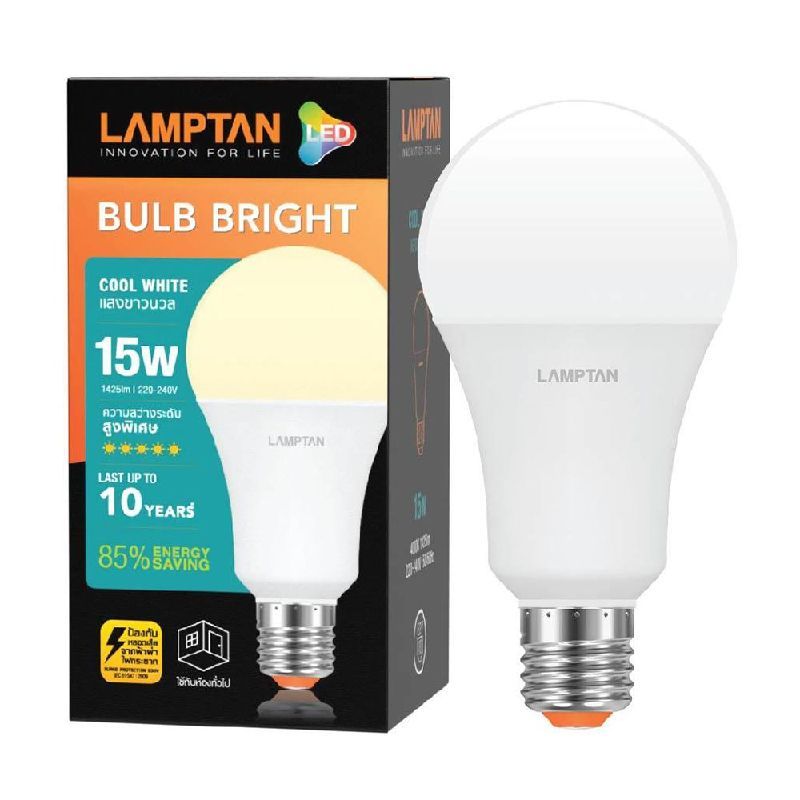 LAMPTAN LED BULB BRIGHT 15W CW