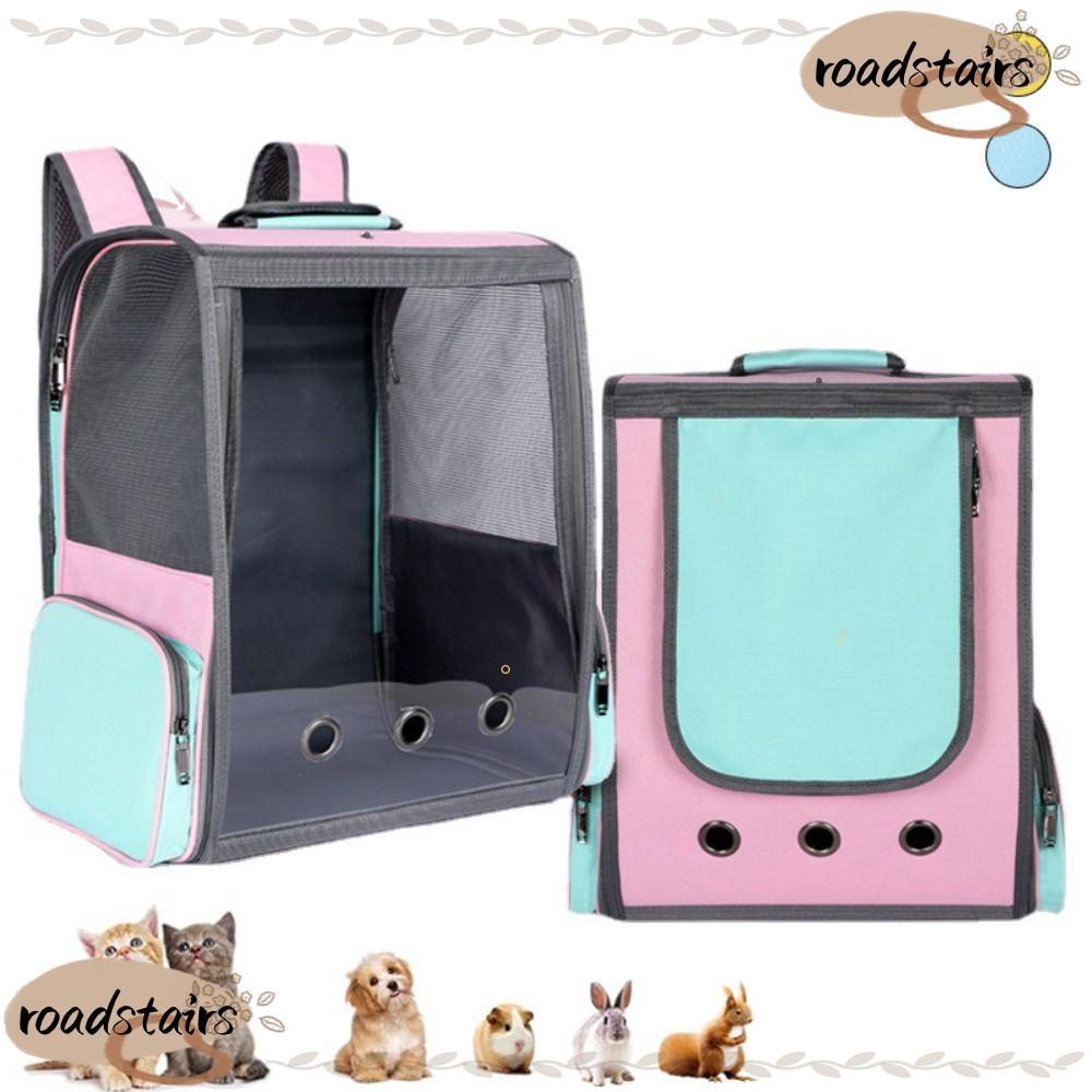 ROADSTAIRS Cat Carrier Backpack, Breathable Cat Carrier Handbag, Safety Portable Large Capacity Wate