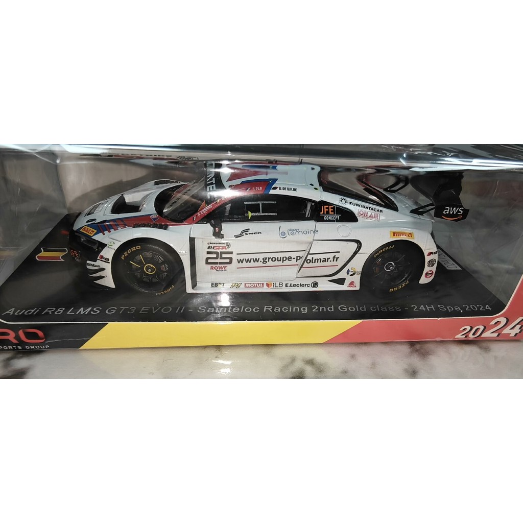 Spark 1 43 Car Model Audi r8 spa 2024 ส่งมอบ