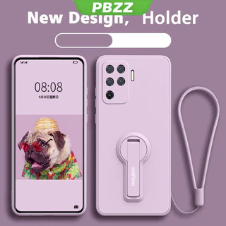 PBZZ FOR เคส ปลอก OPPO A94 4g OPPO Reno 5F Reno5 F Reno 5 Lite โทรศัพท์กรณี softcase ซิลิโคนเหลวป้องกันเรียบกันกระแทกกันชนปกการออกแบบใหม่360 ° กับผู้ถือ YTXZZJ01