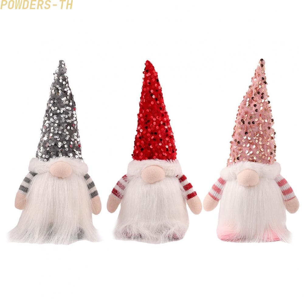 【POWE】Christmas Doll Ornaments Themed Ornaments Easy To Hang For Christmas Tree