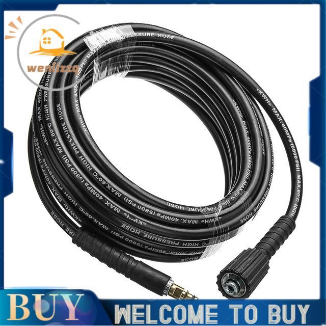 Wenlizzq10M แรงดันสูง E เครื่องซักผ้าน้ําทําความสะอาดทองแดงบริสุทธิ์ท่อล้างรถสําหรับ Karcher K2 K3 K