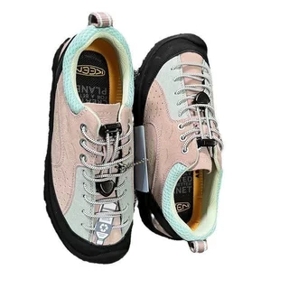Koen KEEN Second-Generation ของแท้หนังกลางแจ้งคู่รองเท้าขนาดใหญ่ Anti-slip One-Pedal เดินป่ารองเท้าเดินป่าอินเทรนด์ All-Match XK AT0E