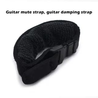 แถบลดเสียงกีตาร์ Fretboard Muting Wraps Mute ที่รัดสายกีตาร์ ลดเสียงรบกวน เหมาะกับกีตาร์ เบส