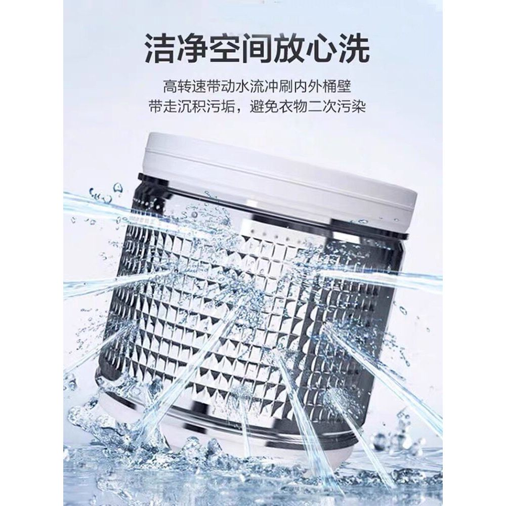 Haier อัตโนมัติ 8KG Pulsator เครื่องซักผ้า First Class Energy-Effect ในครัวเรือน 10KG ห้องเช่ากําจัด