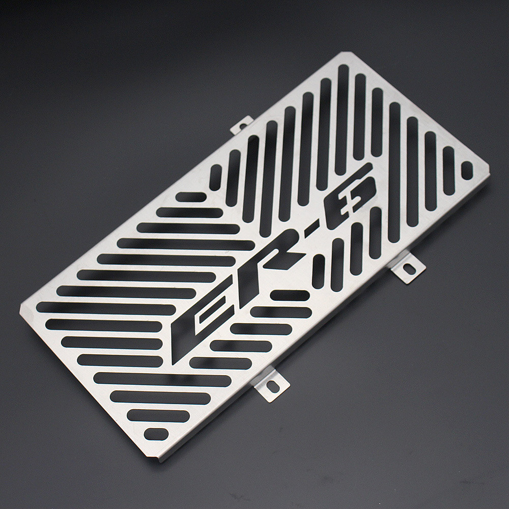 เหมาะสําหรับ Kawasaki ER6N ER-6F 09-11 ปีถังน้ําสแตนเลสป้องกันสุทธิถังน้ําระบายความร้อนฝาครอบป้องกัน