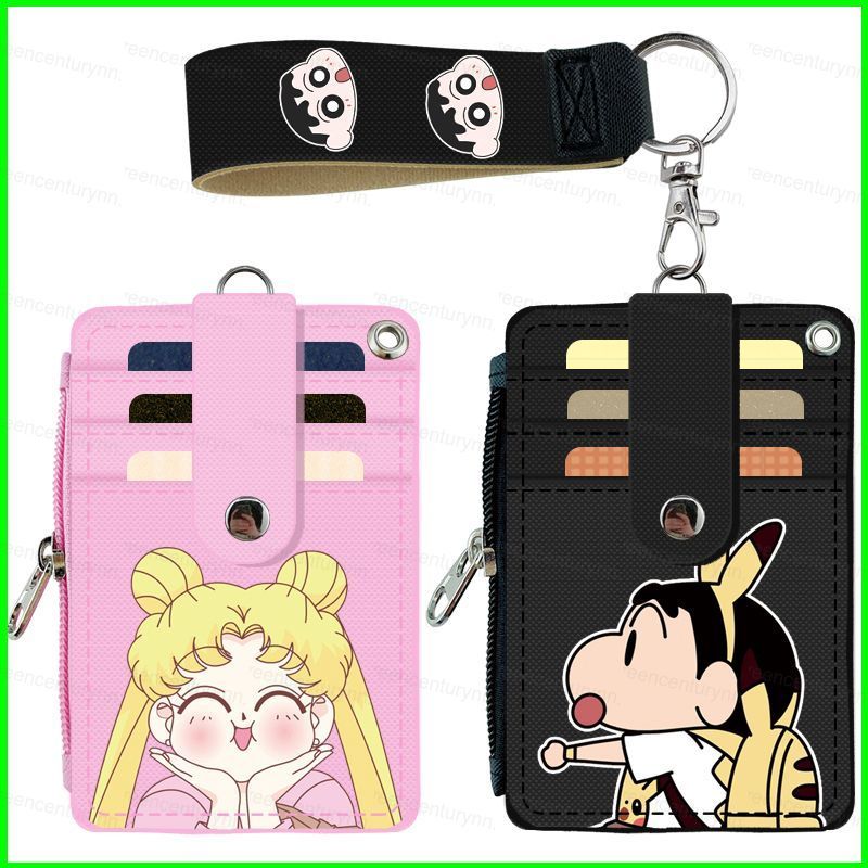 GNN Batman Doraemon totoro zipper Student Change card case Two-in-one Multifunctional Bus card holder Cartoon patternT