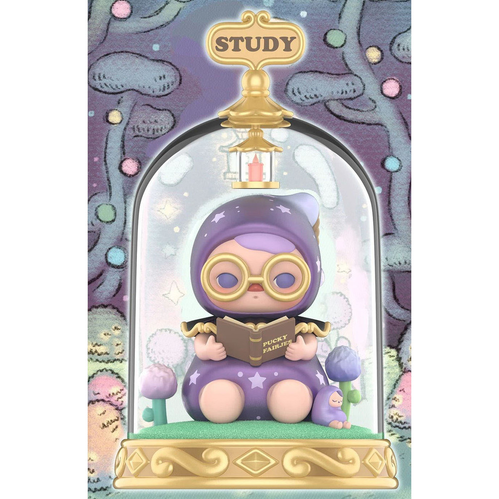 [ลับ] POPMART PUCKY PUCKY เอลฟ์ที่ทําอะไรทําฟิกเกอร์ซีรีส์ Mystery Box