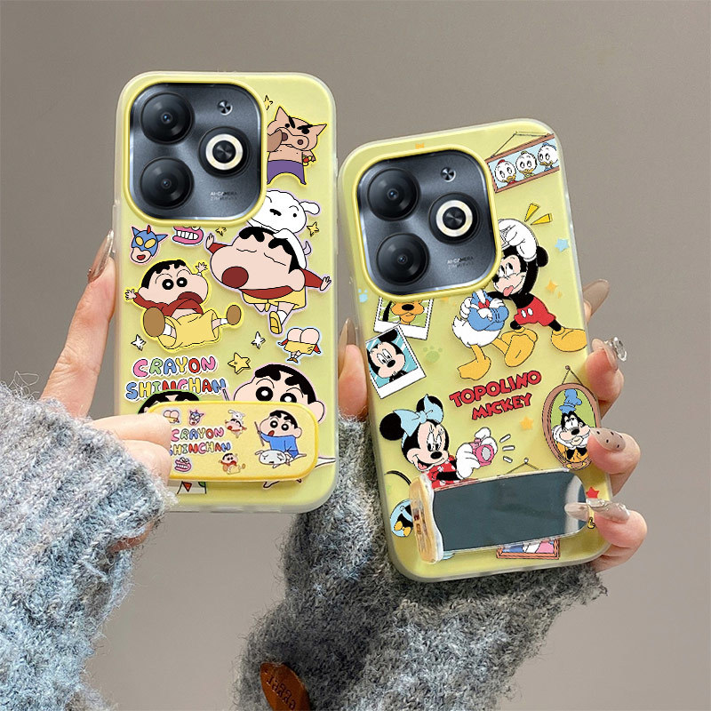เคส Tecno Spark 20 / Spark 20c / Spark Go 2024 / Infinix Hot 40i / X6525 / X6526 TPU ลายการ์ตูน น่าร