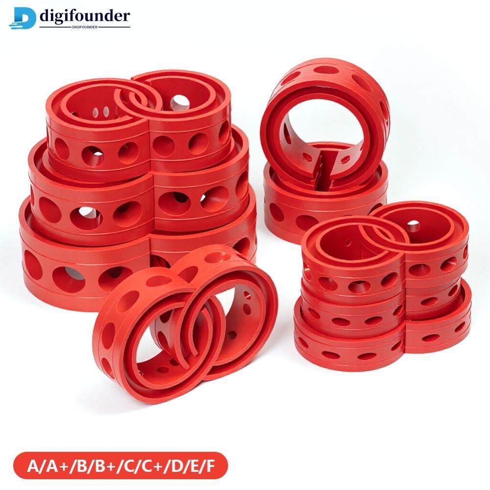 DIGIFOUNDER โช้คอัพรถยนต์ Spring Bumper Power Cushion Buffer Auto Buffer Red Buffer Pad Type A/A+/B/