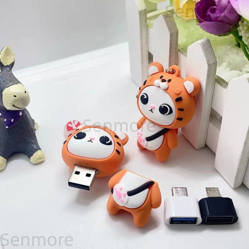 Usb Pendrive1GB 2GB คอมพิวเตอร์ Usb Pendrive โทรศัพท์ Universal Office นักเรียน Usb Pendrive 4GB 8GB 16GB 32GB 64GB 128GB 1TB น่ารัก Emoji ควบคุมการ์ตูน