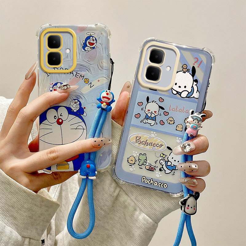 เคส INFINIX SMART 20 เคสโทรศัพท์ซิลิโคนอ่อนนุ่มป้องกันการตกลายการ์ตูน YXSJ1