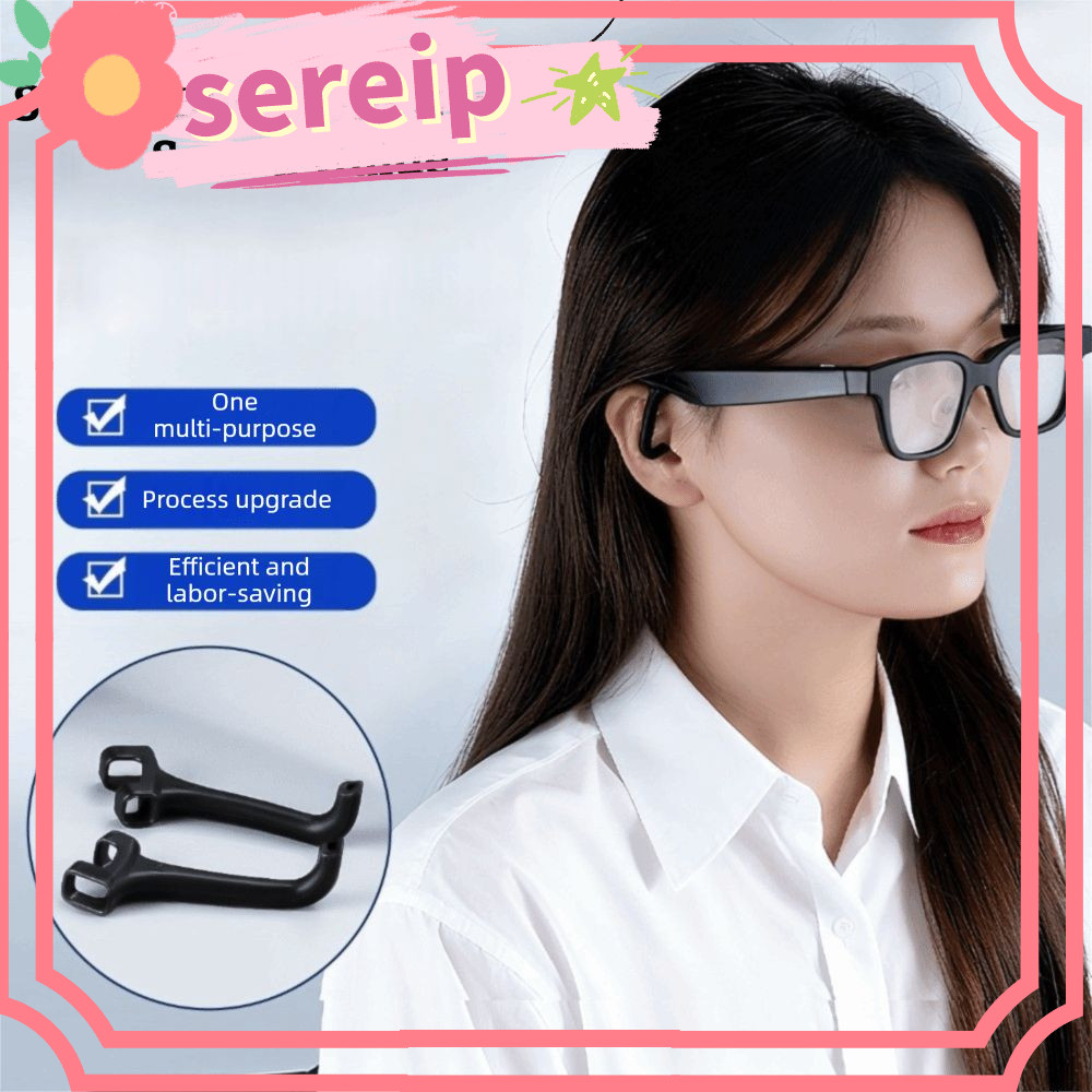 SEREIP 1 คู่ Audios Guide Tube, Sound Tube Leak Proof Bluetooth Sound Tube, Universal AntiSlip Silic