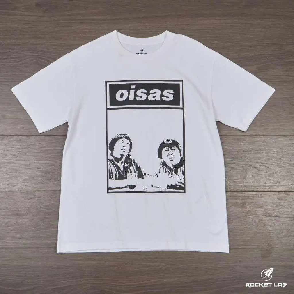 Rocket Lab เสื้อสีขาว  ผ้าคอตตอนพรีเมี่ยม USA สกรีนแบบ DTG งานละเอียดคุณภาพคมชัด ROC106