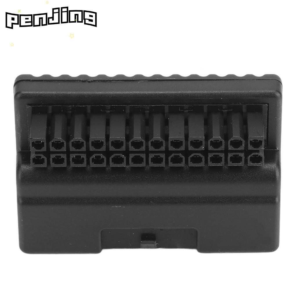 อะแดปเตอร์ PENJING ATX 24Pin, การออกแบบมุมขวา 24Pin 90 องศา, อะแดปเตอร์ไฟเมนบอร์ด 90 องศาที่ทนทาน PC