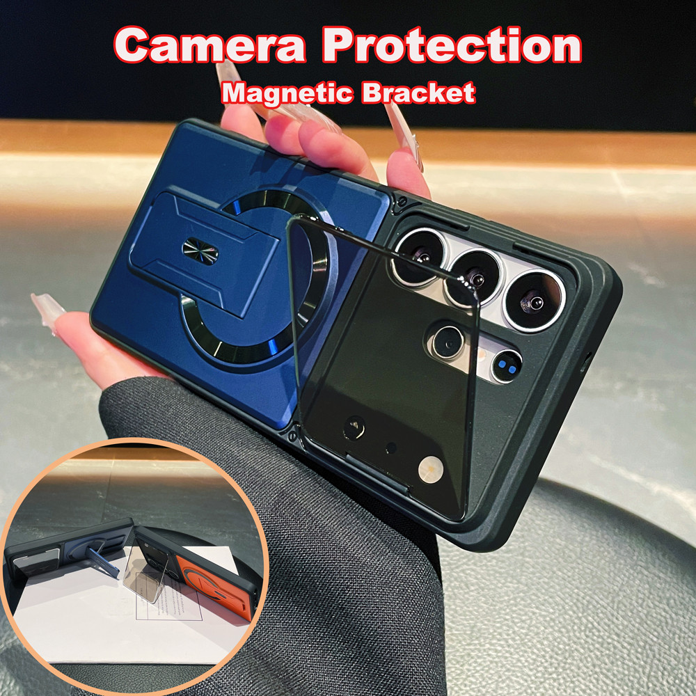 SAMSUNG ที่มองไม่เห็นวงเล็บสําหรับ ซัมซุง กาแลคซี ส26 25 24 23 อัลรา ก36 56 37 57 06 16 07 17 25 เฟ กล้องป้องกันฝาครอบกันกระแท