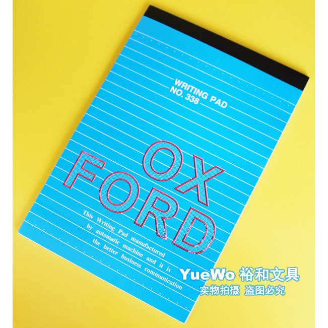 Will Photo Paper Notebook Notepad WRITING PAD NO.338 Blank