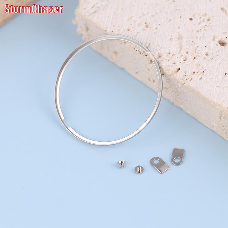 [Storm-t] นาฬิกา Dial Spacer แหวนสกรูแท็บสําหรับ 2824/2836 วัสดุสแตนเลสมือถือ Dial แหวนสกรูเปลี่ยนชิ