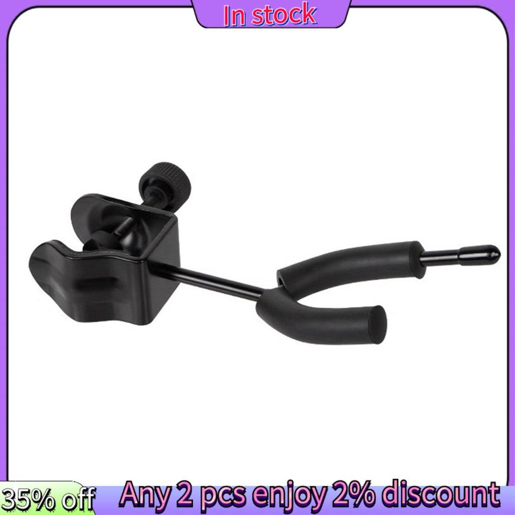 ในสต็อก-Violin Hanger สําหรับไมโครโฟนหรือแผ่นขาตั้งเพลง, Violin Hook สําหรับเวทีแสดงอุปกรณ์เสริมไวโอ