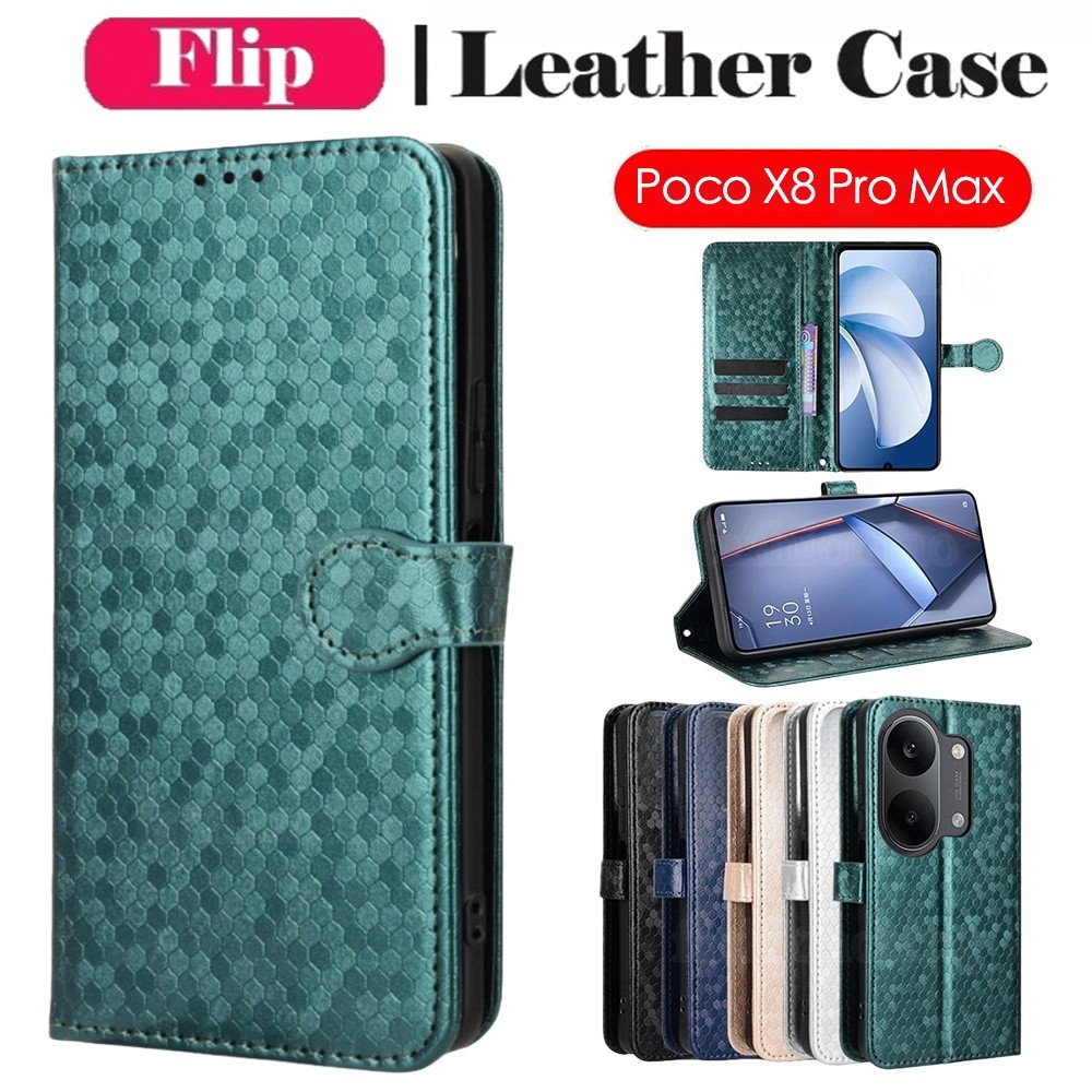 สําหรับ Xiaomi Poco X8 Pro Max X8Pro Max X8ProMax PocoX8 Pro Max PocoX8Pro Max PocoX8ProMax พลิกหนัง